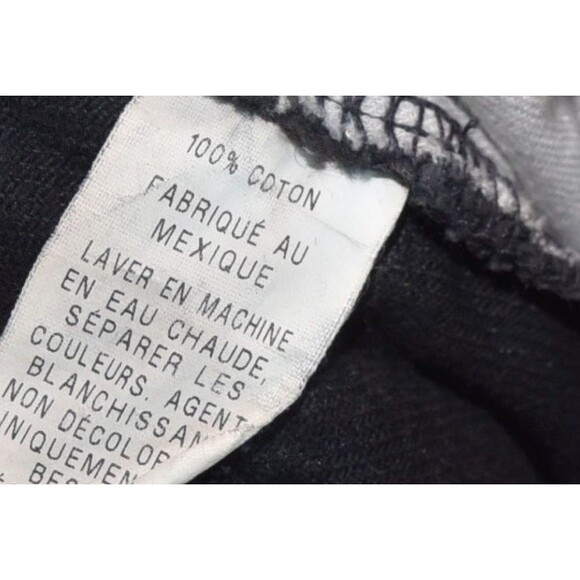 Vintage 90s LL Bean Womens 14 Petite Faded  Natural Fit Denim Jeans Black - Picture 11 of 12